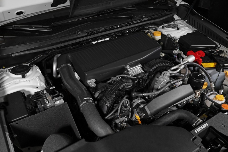 Subaru WRX Top Mount Intercooler - Perrin Performance - Black - `22-`25